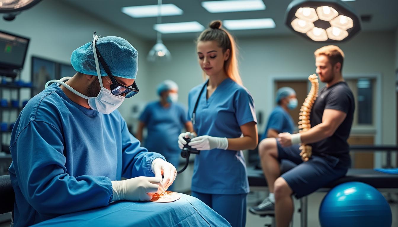 Chirurgie du rachis et rééducation : comment la kinésithérapie optimise la récupération ?